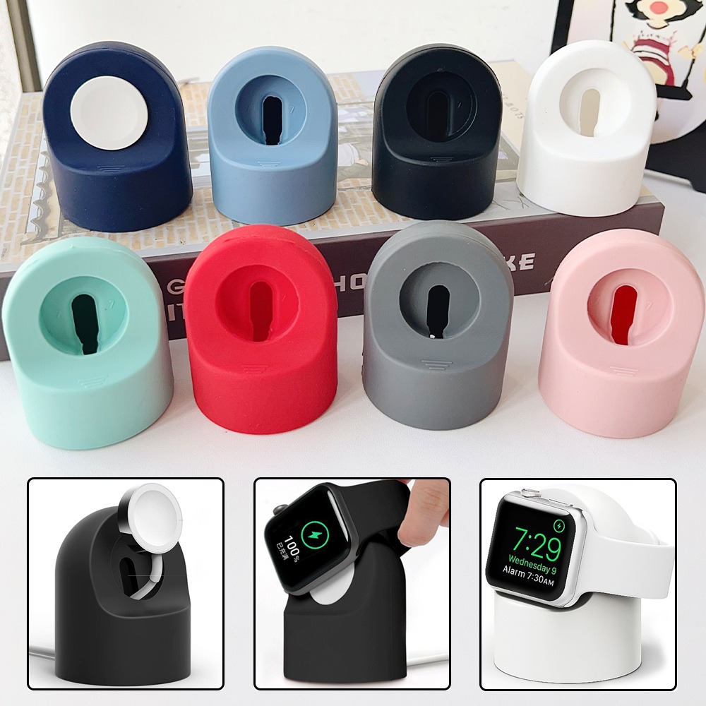 Watch Charging Dock - Evrensel Masaüstü Süsleri Silikon Saat Şarj