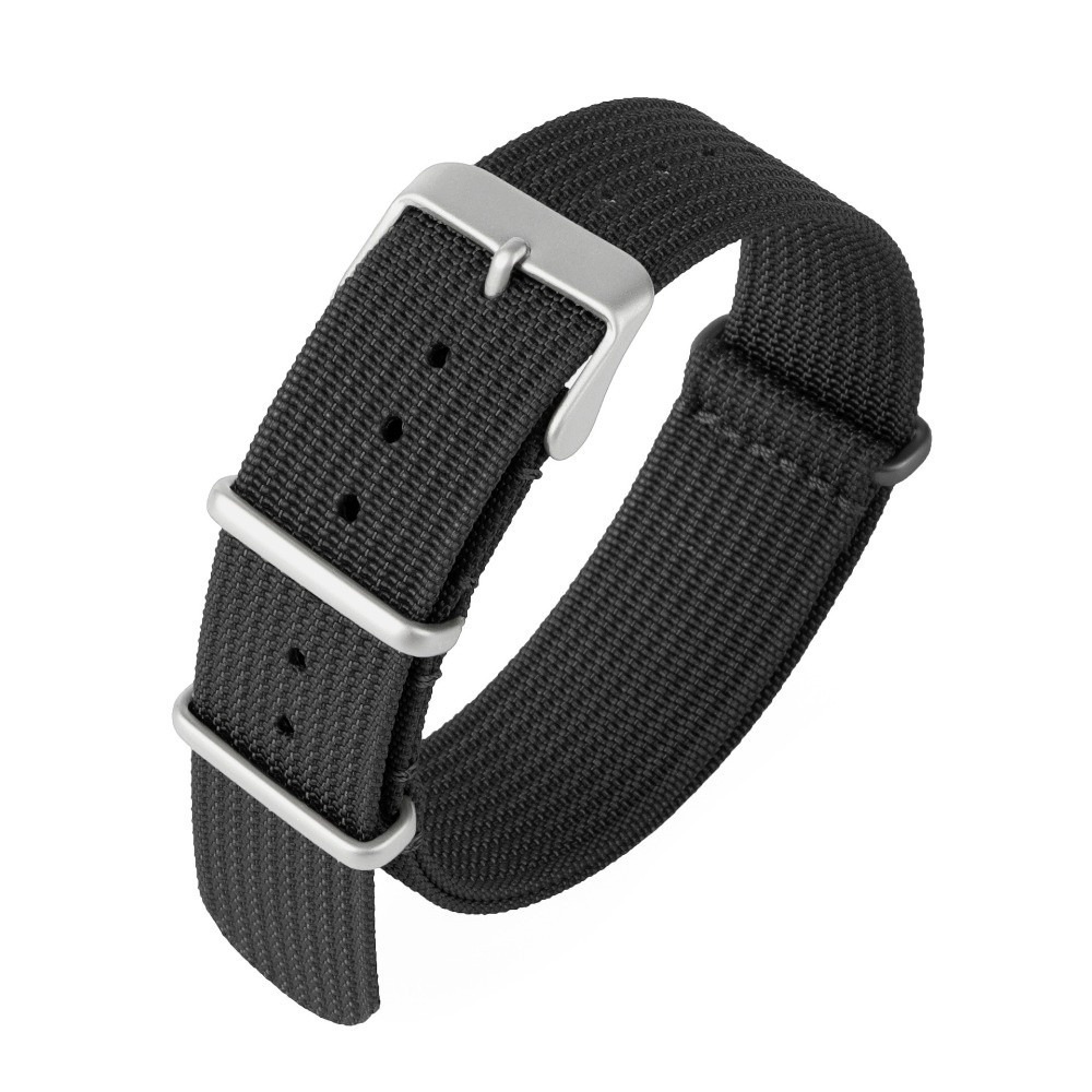 Nylon Nato Strap - 14/16/18/20/22mm NATO saat kayışı Vintage hızlı