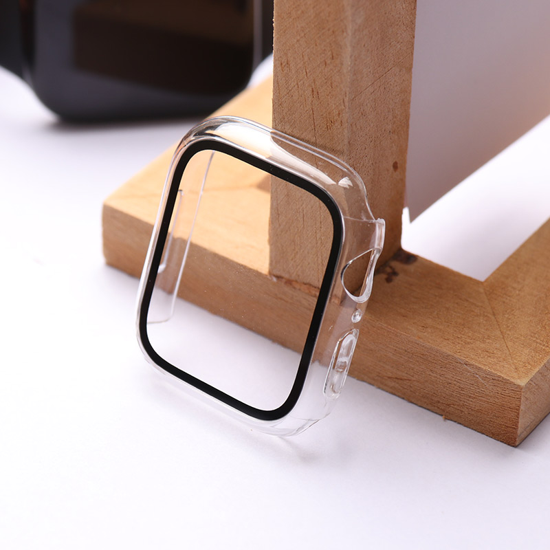 Smartwatch Case - 2 adet Temperli Cam Kılıf Apple