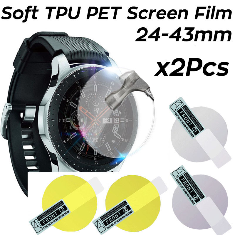 Smart Watch Accessories - 2 adet yumuşak hidrojel film çizilmez