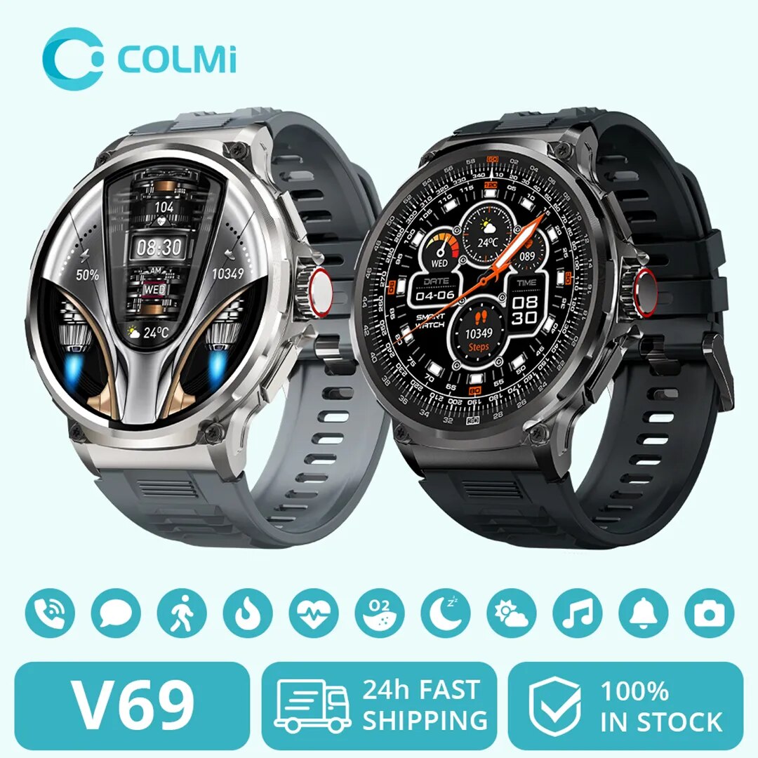 Smartwatch Face - COLMI V69 1.85 inç HD Bluetooth