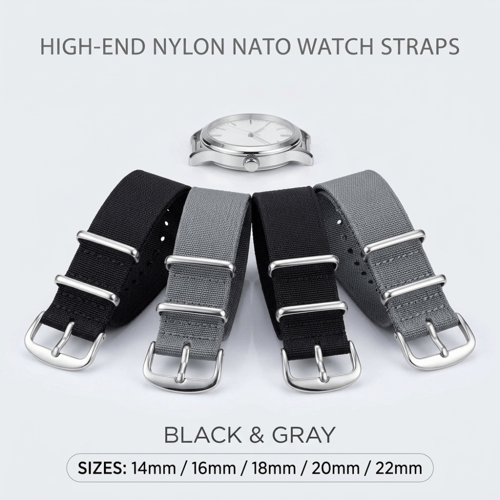 14/16/18/20/22mm NATO saat kay - Nylon Nato Strap incelemesi ve fiyatı