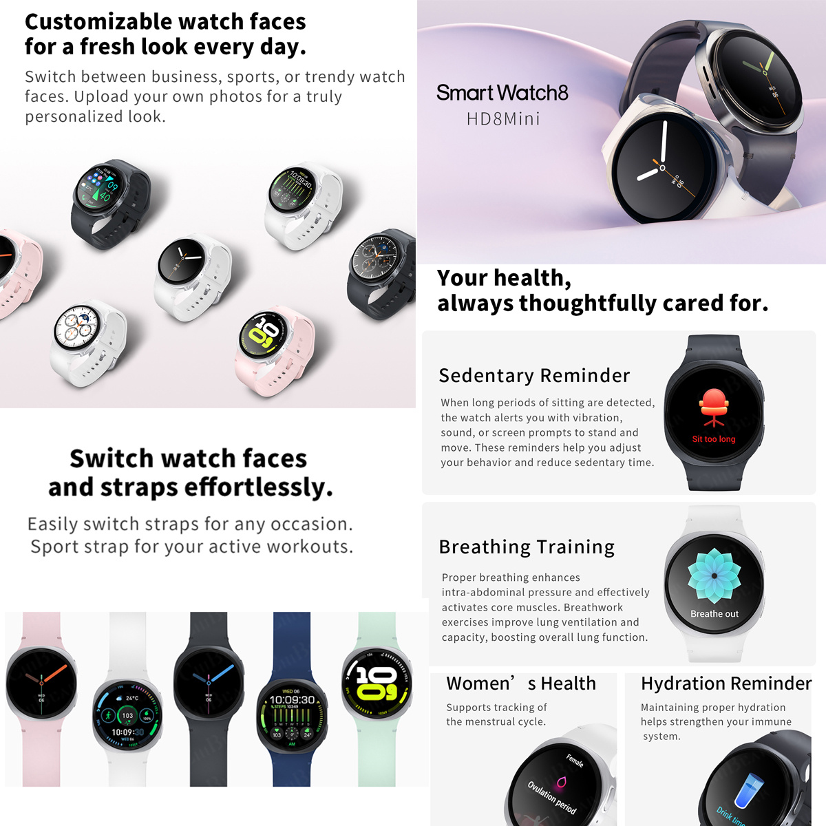 2026 Yeni Saatler 8 Mini GPS İ - Smartwatch Face incelemesi ve fiyatı