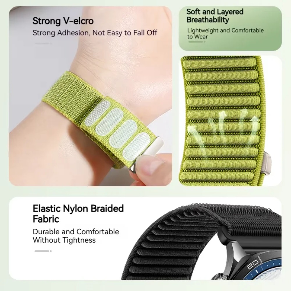 18/20/22mm Naylon Kayış OPPO İ - Smartwatch X2 incelemesi ve fiyatı