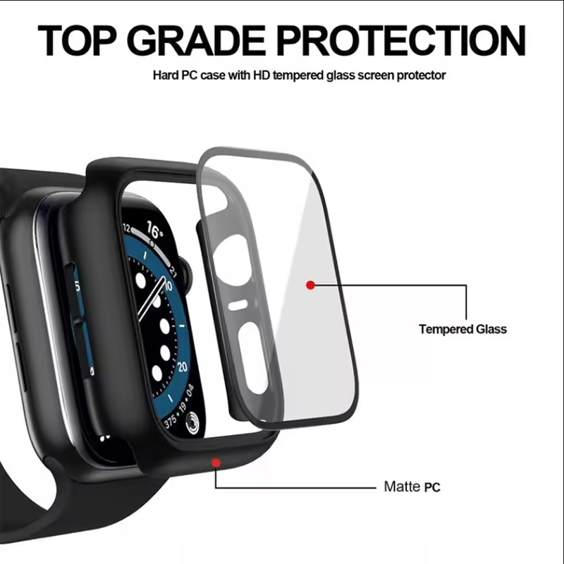 Temperli Cam+Kılıf Apple Watch - Smartwatch Case incelemesi ve fiyatı