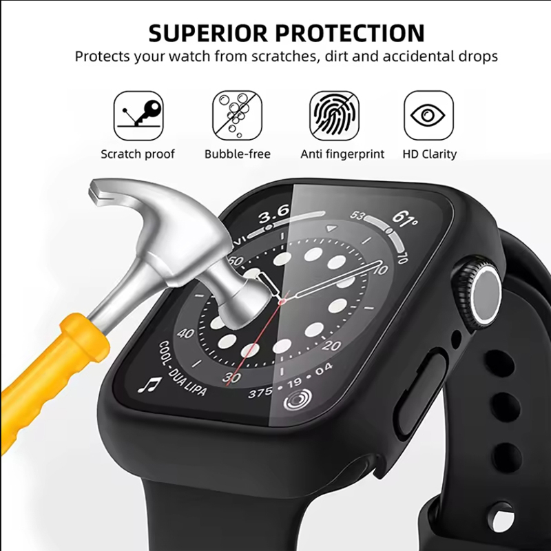 Temperli Cam+Kılıf Apple Watch - Smartwatch Case incelemesi ve fiyatı