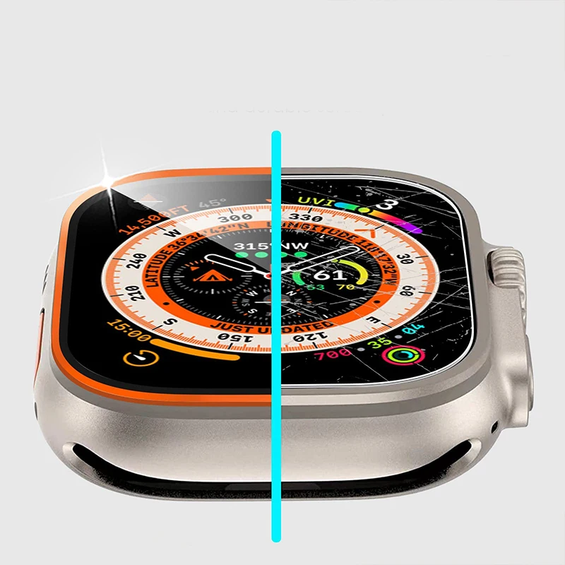 Apple için temperli cam izle U - Smartwatch Case incelemesi ve fiyatı