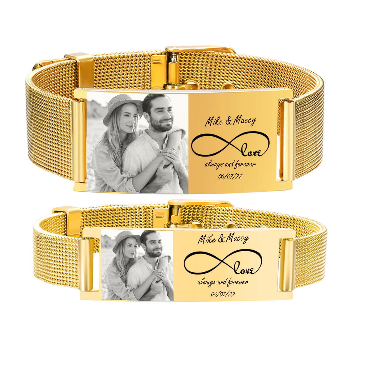 Kadın erkek için kişiselleştir - Stainless Mesh Band incelemesi ve fiyatı