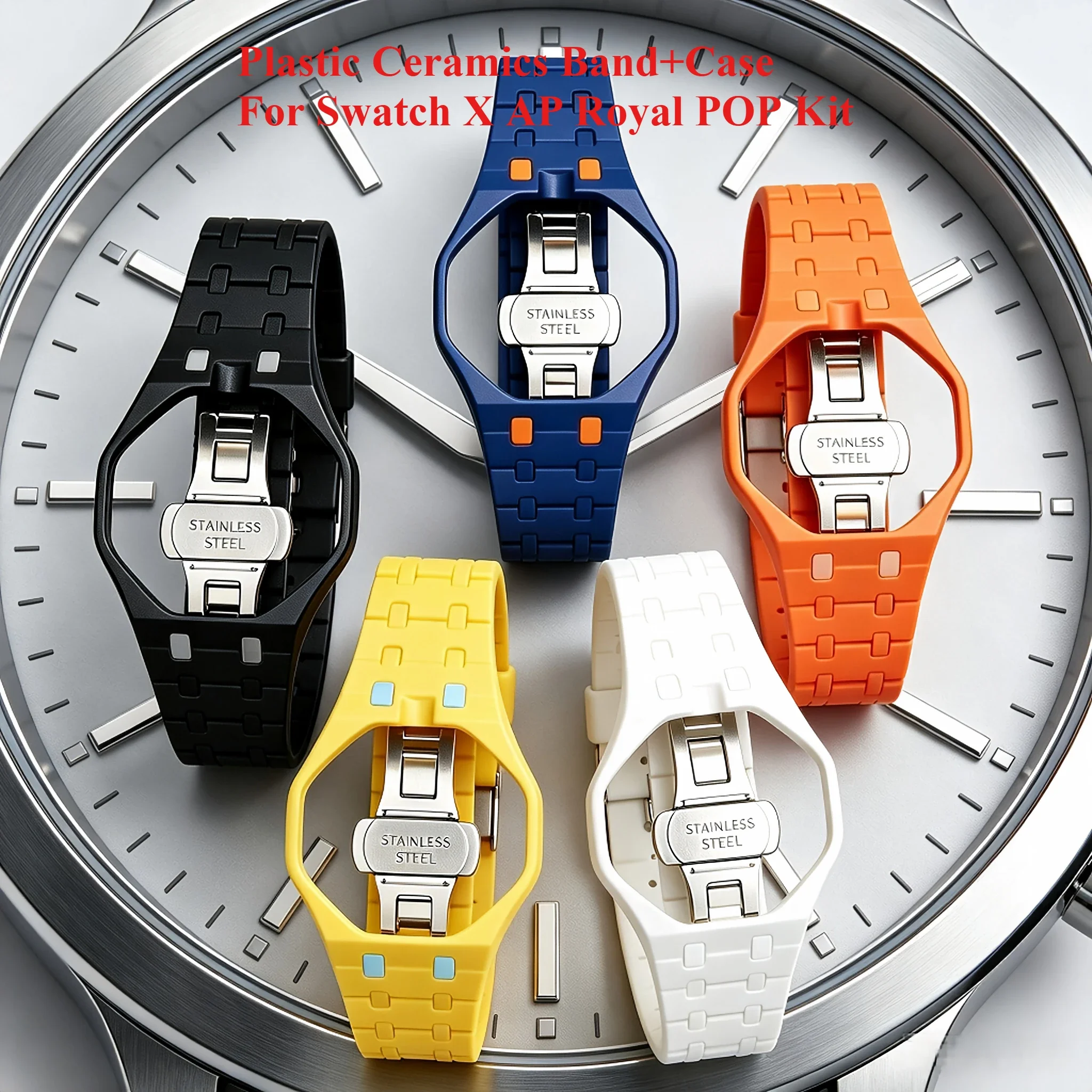 Swatch X AP Royal POP Plastik  - Smartwatch Case incelemesi ve fiyatı