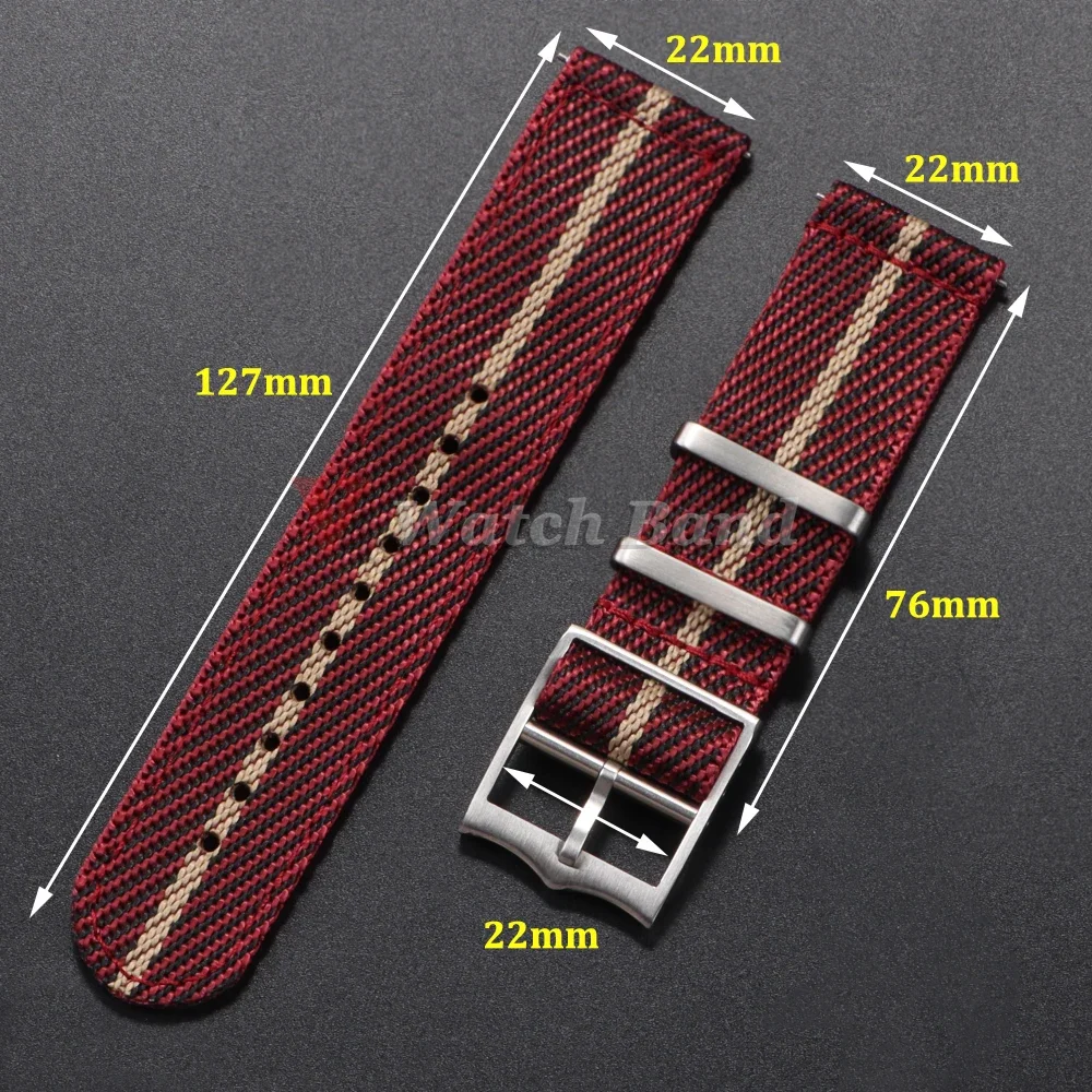 20 22mm Naylon Kayış Tudor Ome - Nylon Nato Strap incelemesi ve fiyatı