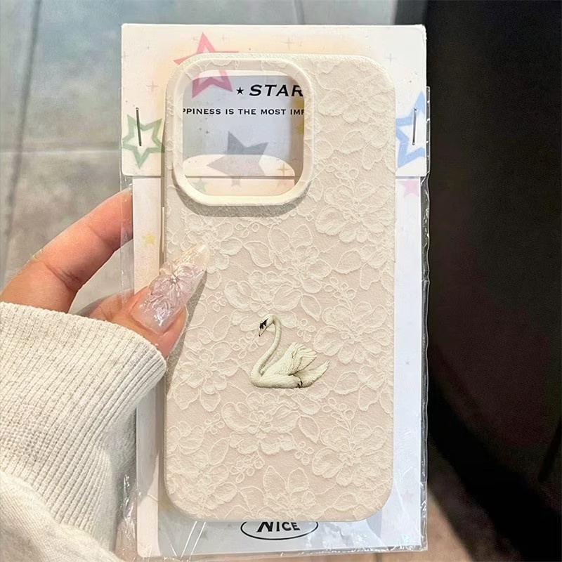 Dantel Kuğu Desenli Lychee Dok - Apple Iphone 15 Pro Max incelemesi ve fiyatı