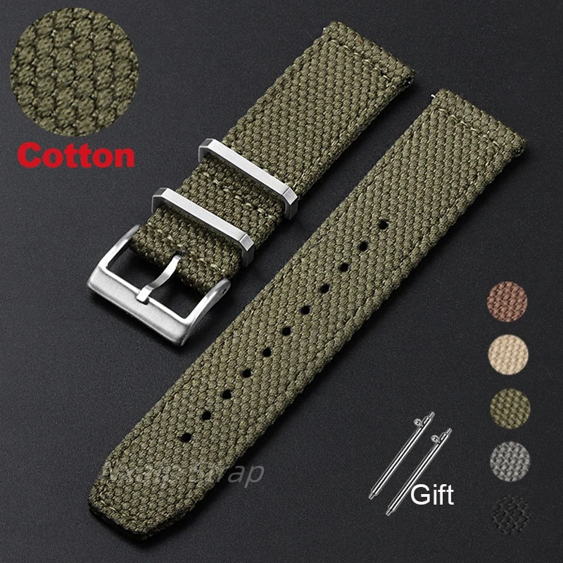 20mm 22mm Naylon Pamuk saat ka - Nylon Nato Strap incelemesi ve fiyatı